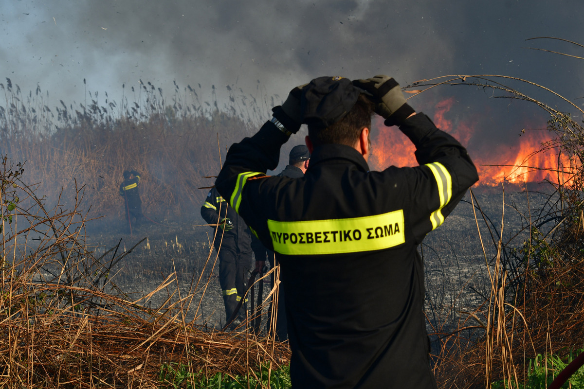 Κάτω Αχαϊα: Φωτιά κοντά σε αντλιοστάσιο της ΔΕΗ