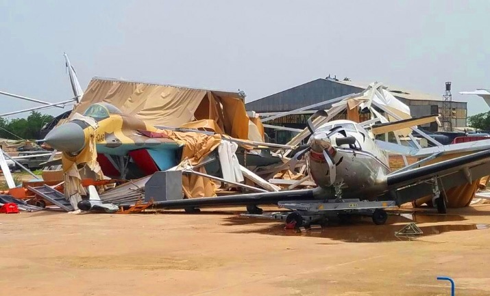 Μοναδικό παγκόσμιο φαινόμενο: Μια ολόκληρη Πολεμική Αεροπορία καταστράφηκε στο έδαφος από… θύελλα!