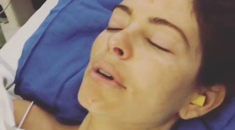 Συγκλονίζει το βίντεο της Μαρίας Μενούνος μετά από χειρουργείο των 7,5 ωρών