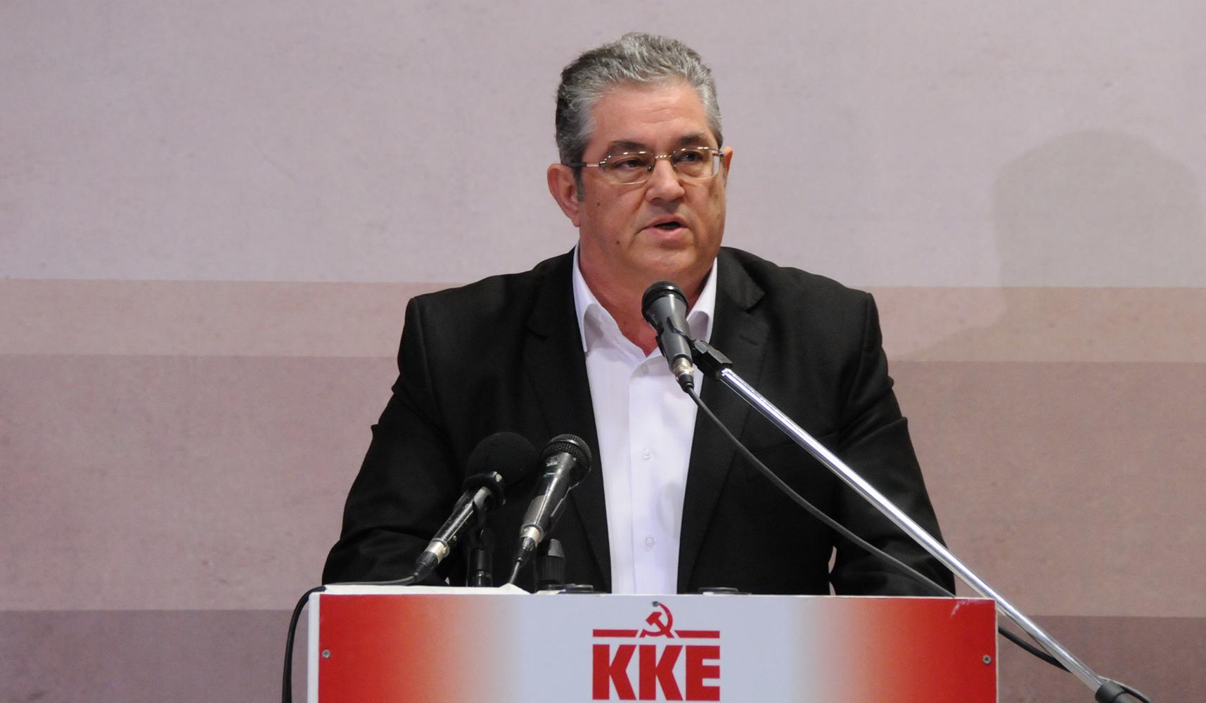 Δ. Κουτσούμπας: «Η κυβέρνηση ΣΥΡΙΖΑ-ΑΝΕΛ χρησιμοποιεί το ίδιο αφήγημα με την κυβέρνηση της ΝΔ την άνοιξη του 2014»