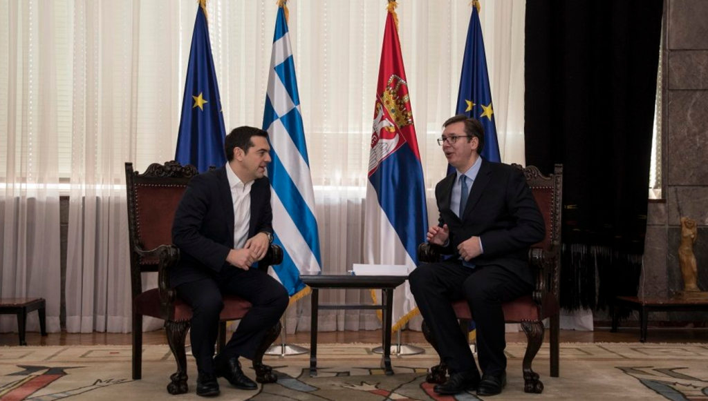 Βούτσιτς: Η Ελλάδα πάντα μπορεί να υπολογίζει στη στήριξη της Σερβίας