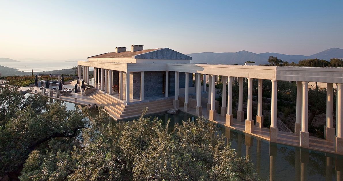 To  ακριβότερο ξενοδοχείο της Ευρώπης βρίσκεται στην Ελλάδα και έχει αρχαιοελληνική δομή! (φωτο)