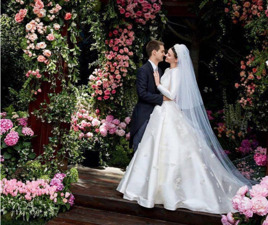 Μιράντα Κερ: Ο γάμος και το νυφικό- αντιγραφή αυτού της Γκρέις Κέλι (φωτό) 