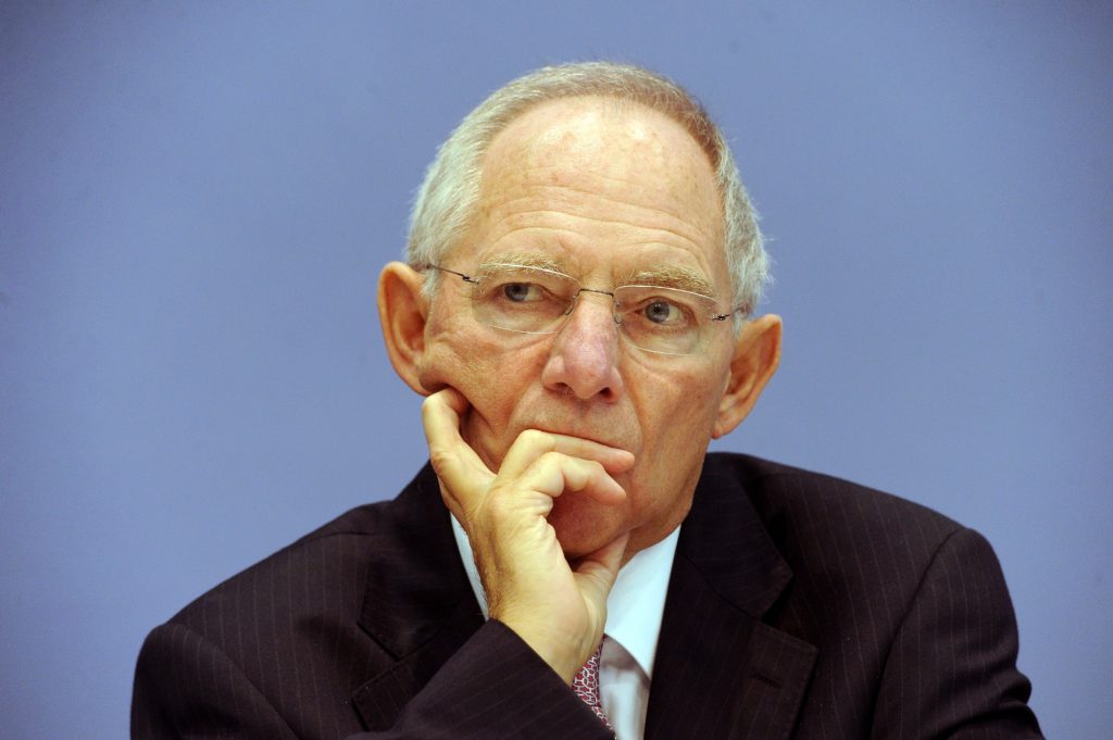 Β.Σόιμπλε: «Το Βερολίνο είναι έτοιμο να προχωρήσει στην ολοκλήρωση της Ευρωζώνη»