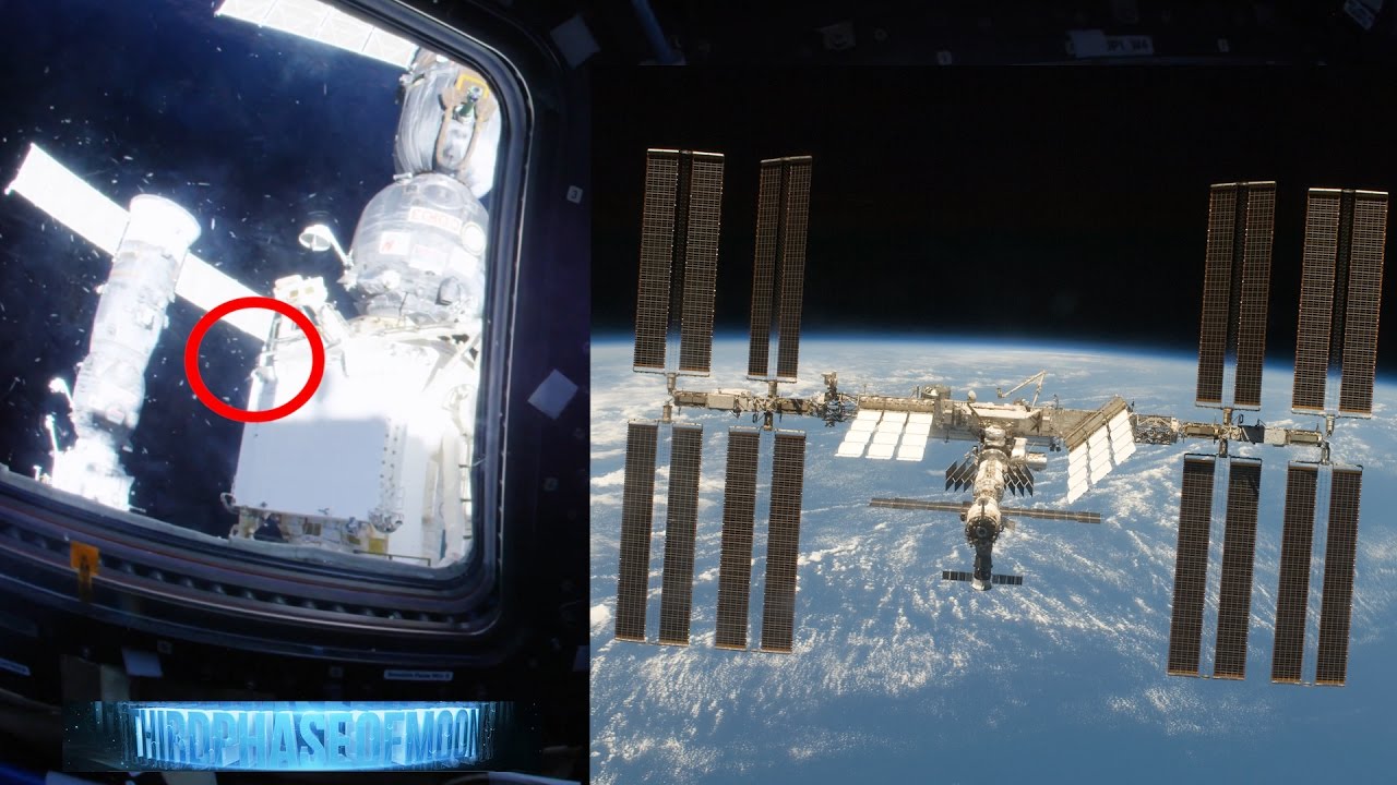 Μεγάλο αντικείμενο θεάθηκε δίπλα από τον Διεθνή Διαστημικό Σταθμό; – Τί υπάρχει τελικά εκεί έξω; (βίντεο)