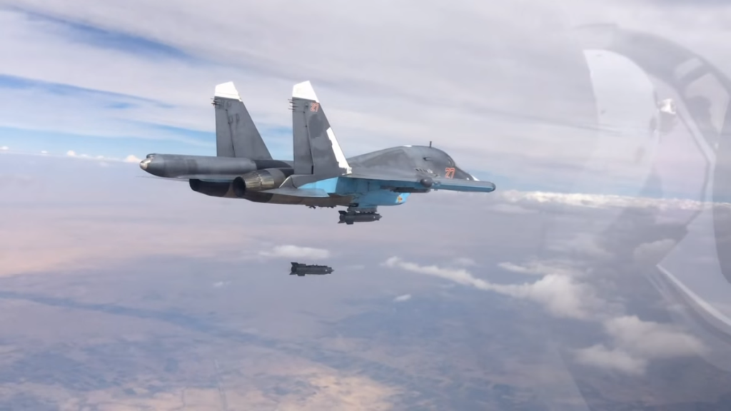 Συρία: Ρωσική αεροπορική επιδρομή «βρέχει φωτιά» στα κεφάλια του ISIS (βίντεο)