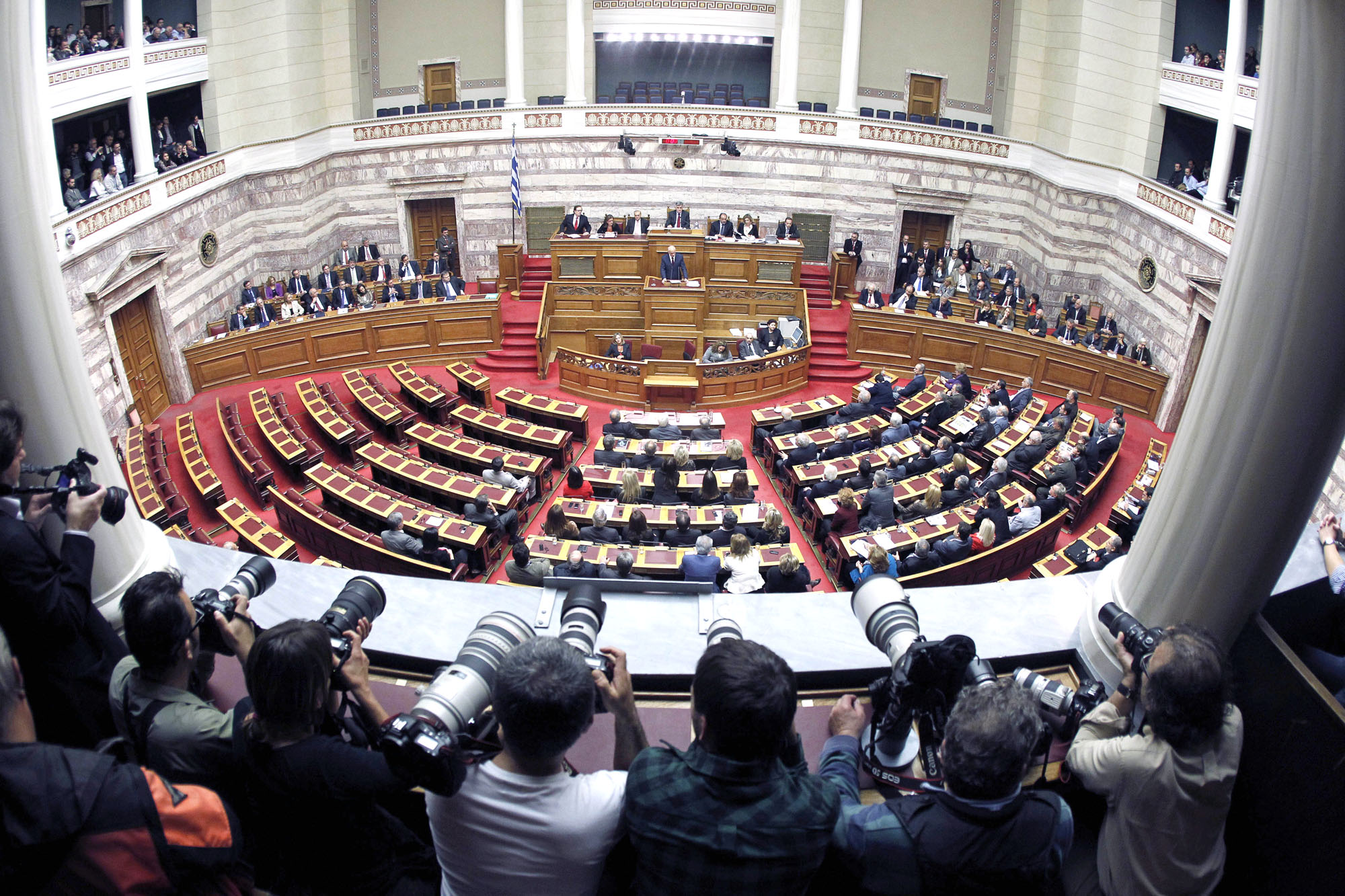 Βουλή: Αναβολή των σημερινών συζητήσεων κατ’ έκκλησιν Κ.Μητσοτάκη (φωτό)