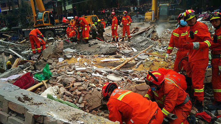 Κίνα: Πέντε νεκροί από κατάρρευση κτιρίου