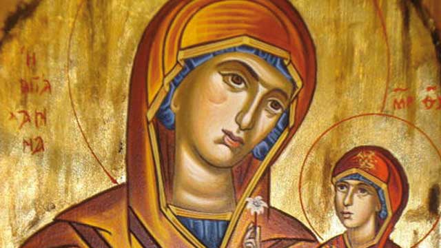 Η κοίμηση της Αγίας Άννας της μητέρας της Υπεραγίας Θεοτόκου