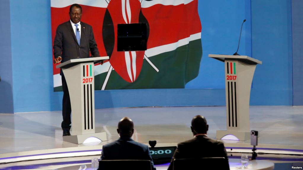 Κένυα: Ντιμπέιτ για τις προεδρικές εκλογές με … 1 μόνο υποψήφιο (φωτό, βίντεο)