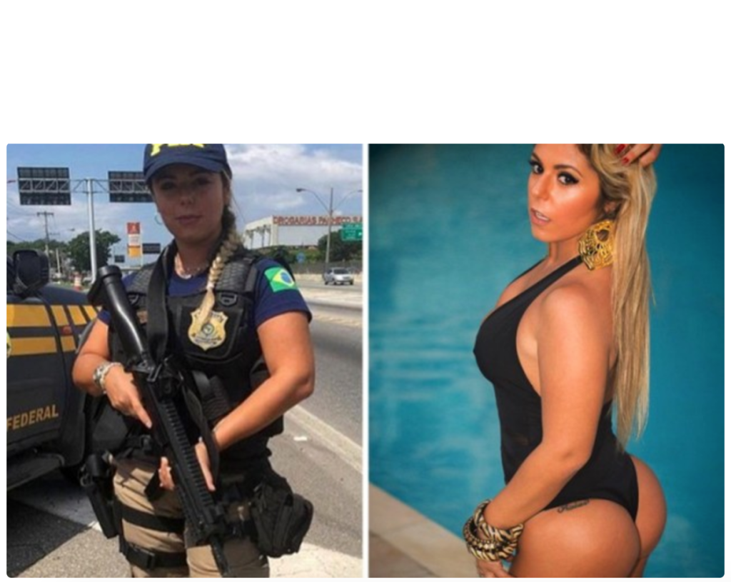 Η Βραζιλιάνα αστυνομικός που έχει τρελάνει τα social media (φωτό)