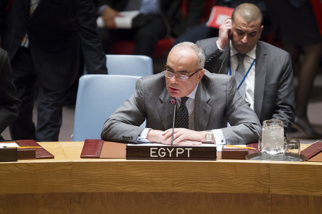 Αιγύπτιος πρέσβης ΟΗΕ: «Να γίνει σεβαστή η κυριαρχία και η εδαφική ακεραιότητα της Κύπρου»