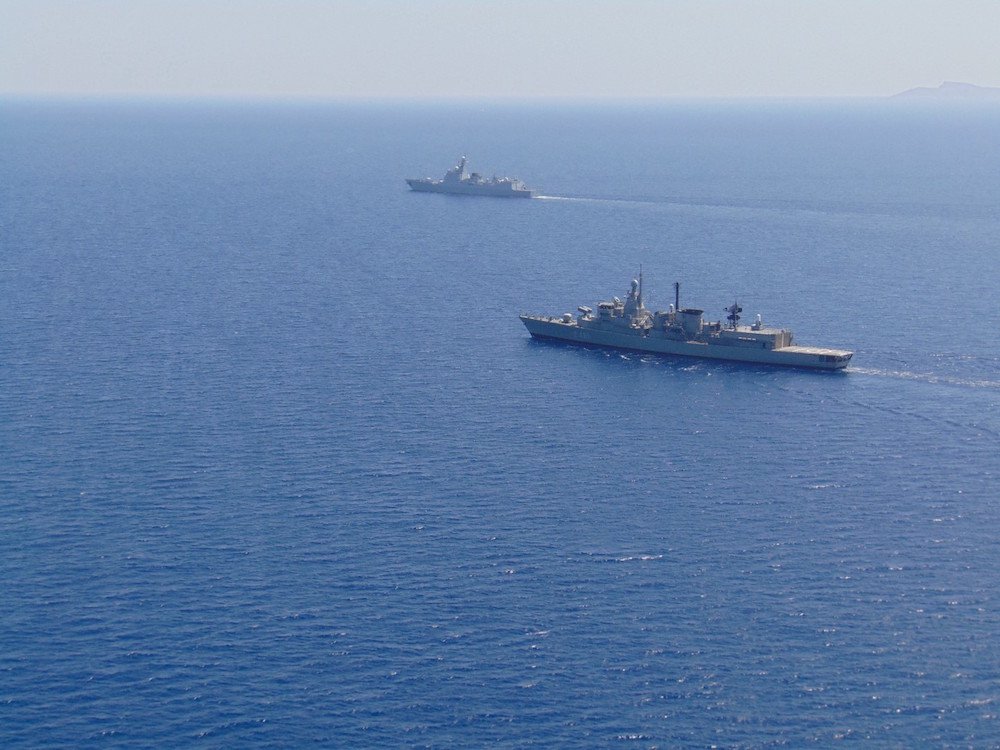 Πρωτοφανές: Κοινές ασκήσεις Πολεμικού Ναυτικού με το κινεζικό Ναυτικό στο Αιγαίο δίπλα στα τουρκικά πολεμικά! (βίντεο)
