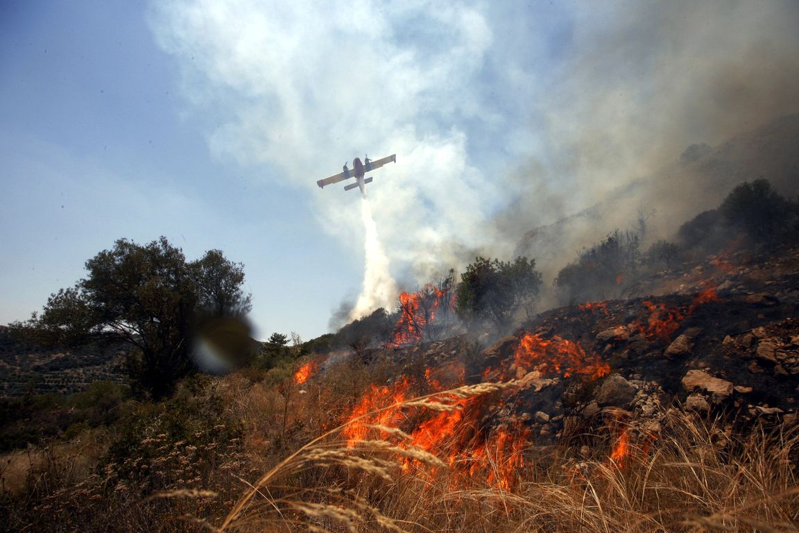 39 πυρκαγιές εκδηλώθηκαν μέσα σε ένα 24ωρο σε όλη την Ελλάδα (φωτό)