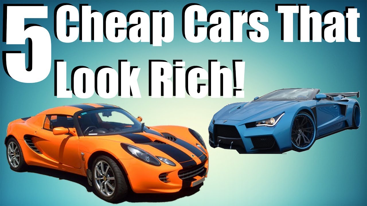 Βίντεο: 5 φτηνά «εξωτικά» αυτοκίνητα που εάν τα αγοράσετε θα σας περνάνε για … πλούσιο!