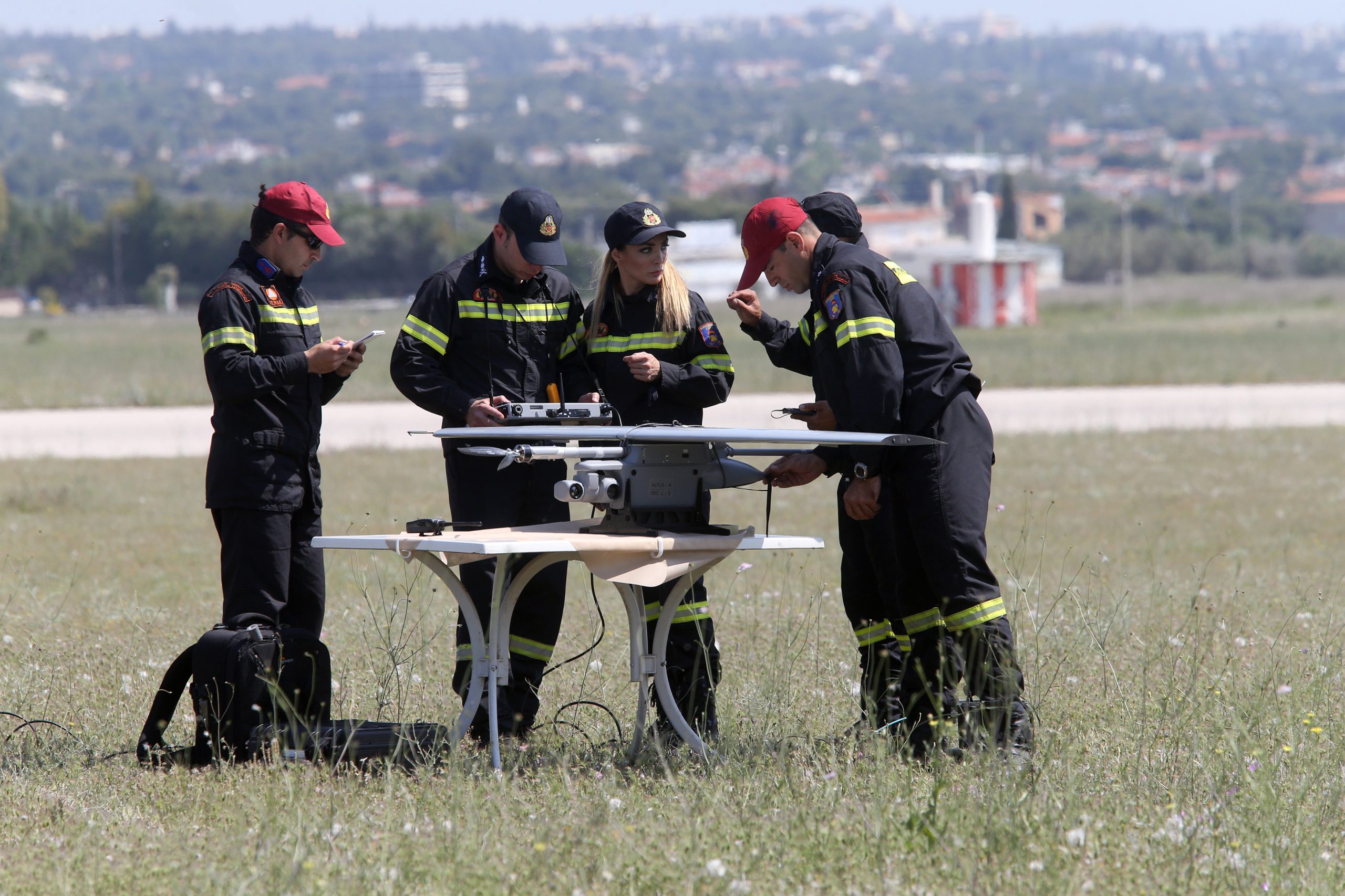 Εκτάκτως στη Ζάκυνθο το drone της Πυροσβεστικής για 24ωρη επιτήρηση