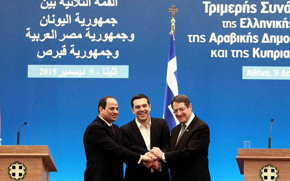 Τον Νοέμβριο στην Λευκωσία η 5η τριμερής Σύνοδος Κορυφής Ελλάδας-Αιγύπτου-Κύπρου