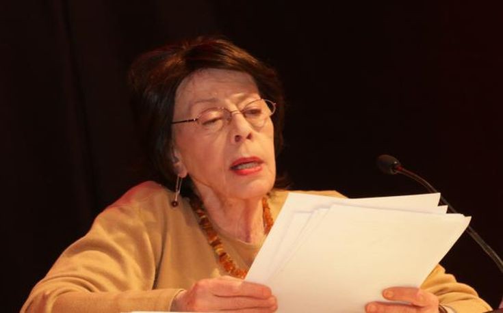 Την τελευταία της πνοή άφησε η ηθοποιός και κριτικός θεάτρου Αριστούλα Ελληνούδη