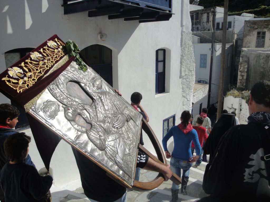 Δεκαπενταύγουστος: Η Νίσυρος τιμά την Παναγία Σπηλιανή (φωτό)