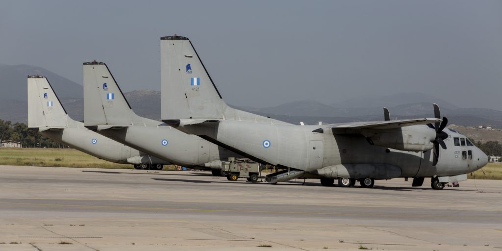 Με αεροπλάνο C-27 της Πολεμικής Αεροπορίας πραγματοποιήθηκε αερομεταφορά ασθενών από την Κω στο Ηράκλειο