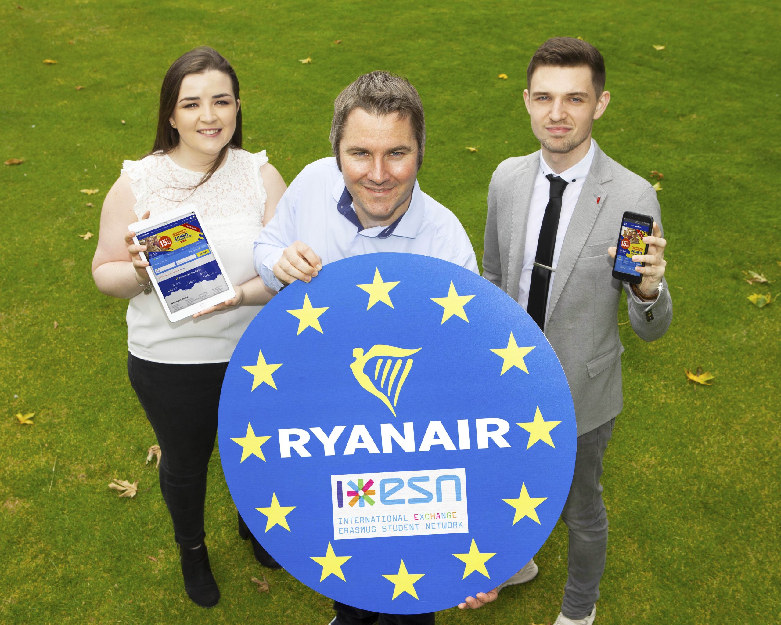 Το νέο portal κρατήσεων της Ryanair σε συνεργασία με το δίκτυο φοιτητών Erasmus