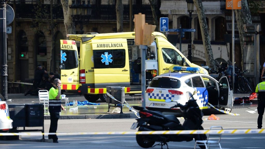 Επίθεση Βαρκελώνης:  Βρέθηκε το δεύτερο φορτηγάκι που αναζητούσε η αστυνομία (φωτό)