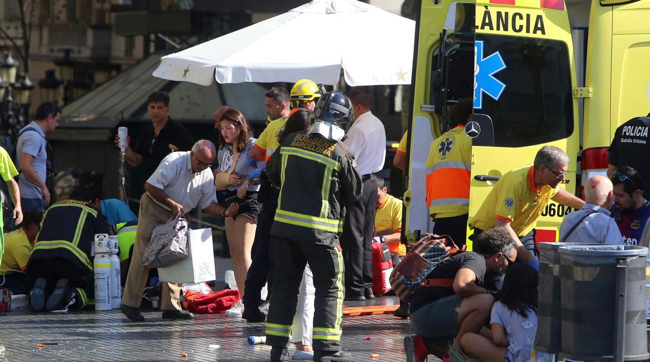 Δεν έχει εντοπιστεί ο ισλαμιστής οδηγός του βαν που αιματοκύλησε την Βαρκελώνη