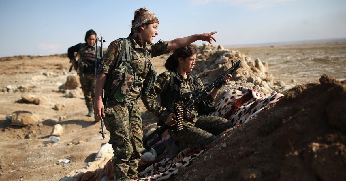 Μια νέα ομάδα Κούρδων της Συρίας  που φέρει την ονομασία «Επαναστατικές Δυνάμεις» απειλεί την Τουρκία