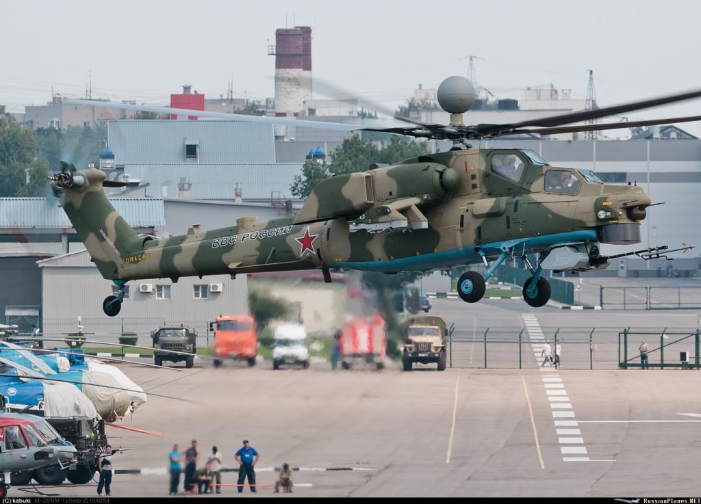 Συρία: Η ρωσική Αεροπορία χρησιμοποιεί πολεμικά ελικόπτερα «Mi-28N» για να κατατροπώσει το ISIS (φωτό, βίντεο)