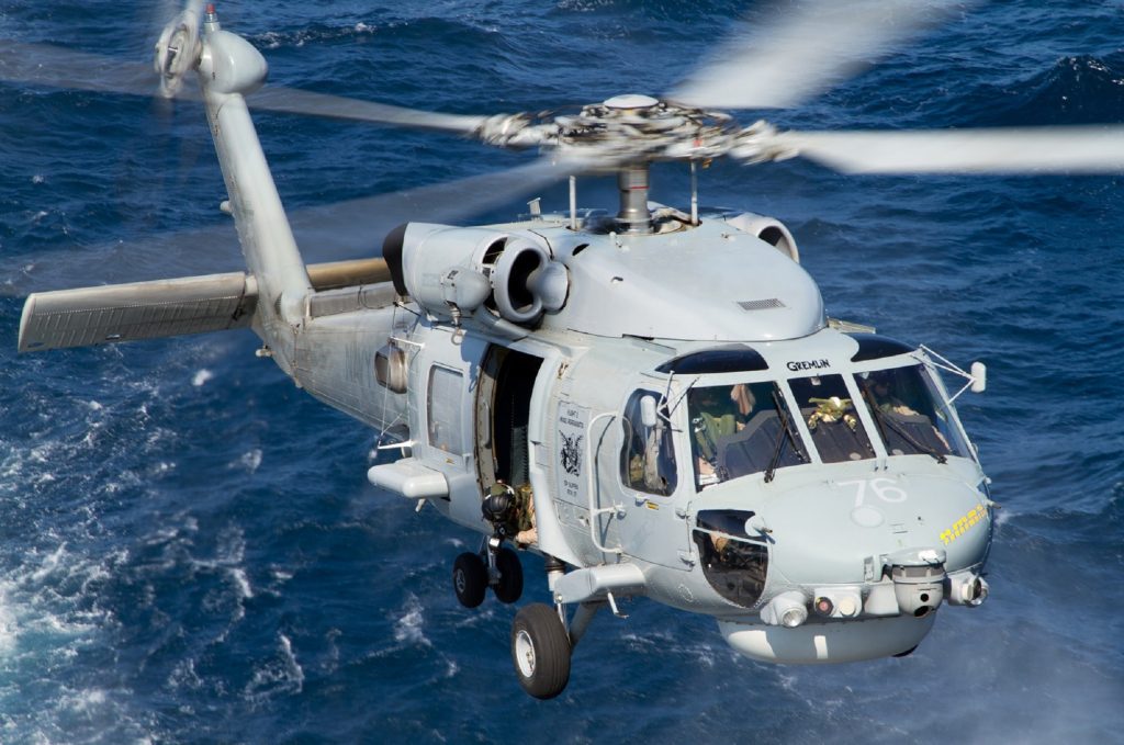 Με ελικόπτερο S70B Aegean Hawk του Π.Ν. μεταφέρθηκε ασθενής από κρουαζιερόπλοιο