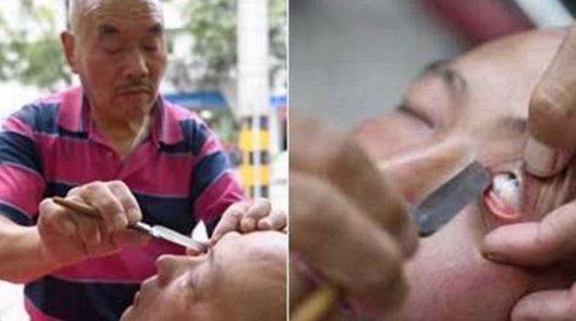 Στην Κίνα ξυρίζουν το εσωτερικό των… ματιών τους! (φωτό)