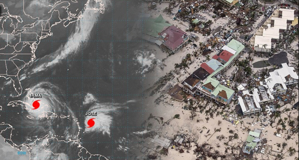 Εξασθένησε στην κατηγορία 2 ο καταστροφικός τυφώνας Ίρμα (φωτό)