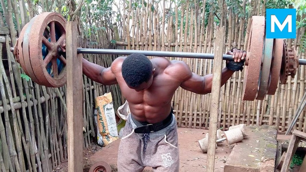 Έτσι «χτίζουν κορμί» οι bodybuilders στην Αφρική!