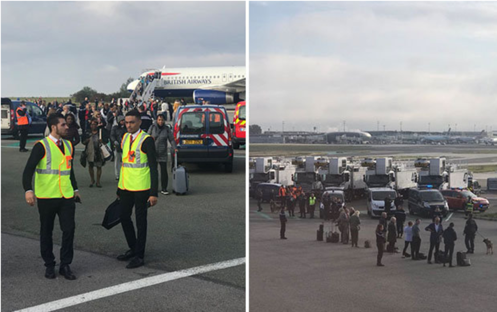 Εκκενώθηκε αεροσκάφος της British Airways στο Παρίσι αλλά η έρευνα δεν έδειξε τίποτα (φωτό,βίντεο)