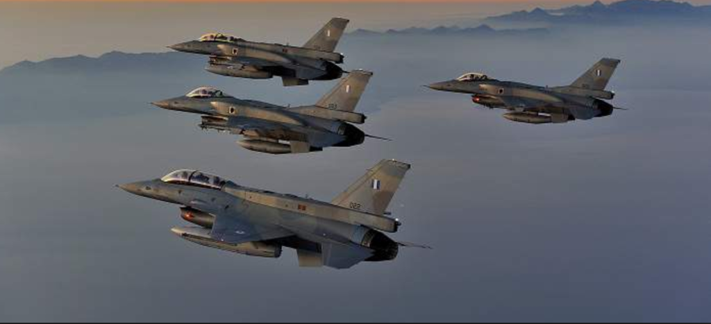 4 αμερικανικά βομβαρδιστικά πάνω από την κορεατική χερσόνησο
