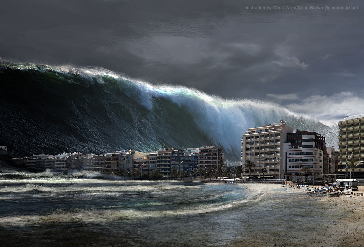 H κρυφή προφητεία της καθολικής μοναχής: Γιγάντιο τσουνάμι σύντομα θα αφανίσει τις ΗΠΑ (φωτό)