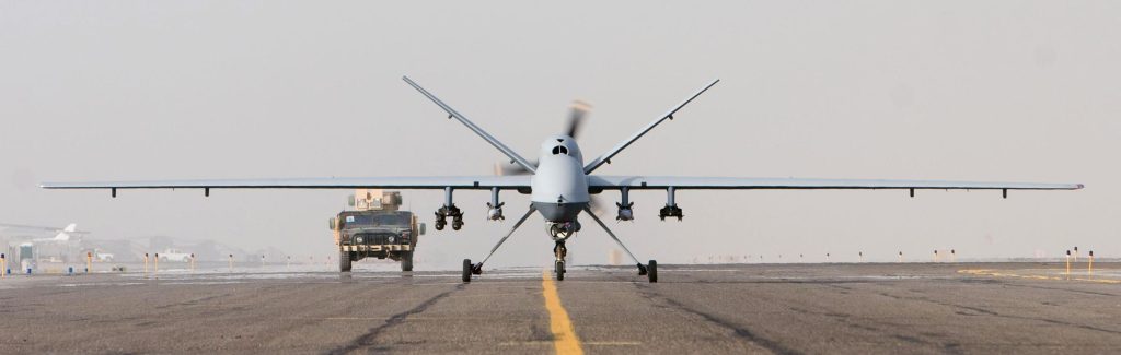 Ένα MQ-9 Reaper drone της Βρετανικής RAF εξαπολύει βλήμα «Hellfire» σε όχημα του ISIS στο Ιράκ (βίντεο)