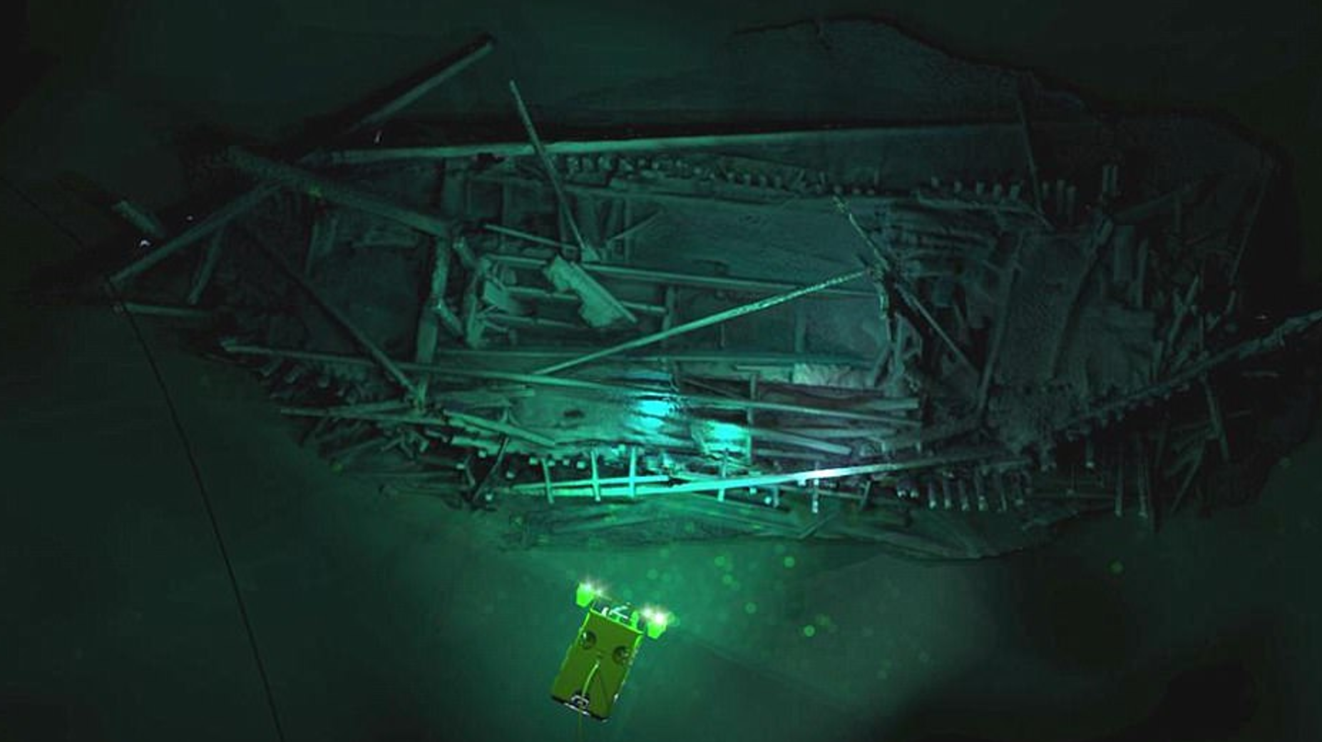 Βρέθηκαν δεκάδες αρχαία πλοία το βυθό της Μαύρης Θάλασσας (φωτό,βίντεο)