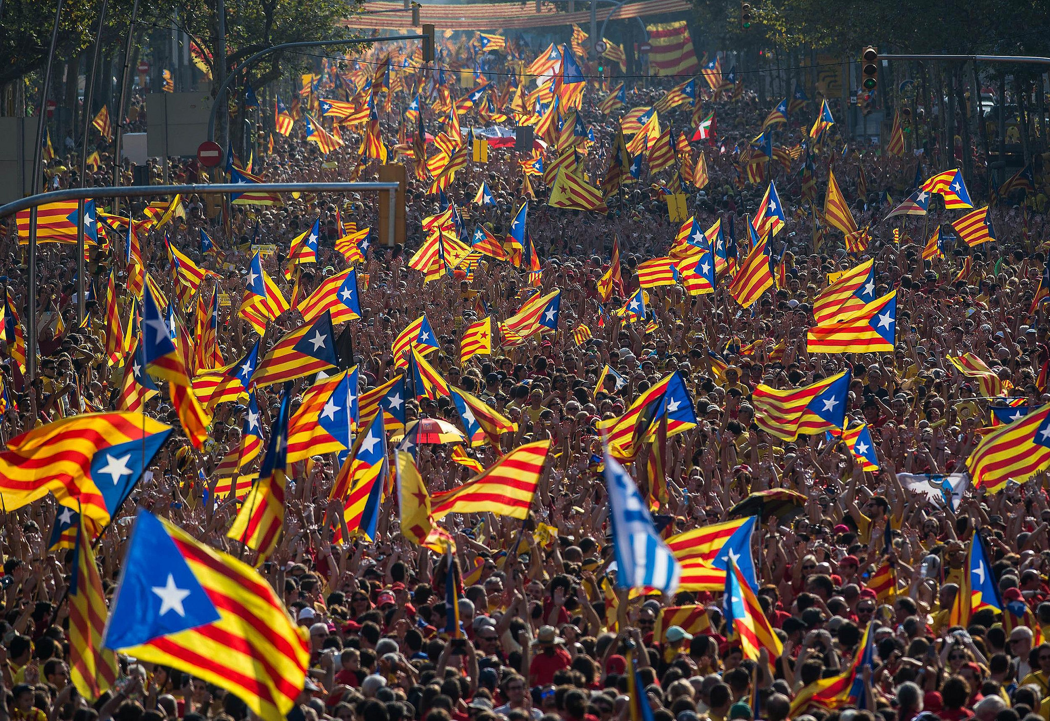 Μεγάλη επιχείρηση καταστολής της καταλωνικής ανεξαρτησίας κάνει η Μαδρίτη – Συλλήψεις και κατασχέσεις ψηφοδελτίων
