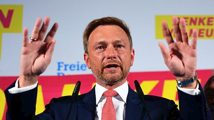 Γερμανία: Ο ηγέτης του FDP δηλώνει ανοικτός σε συνομιλίες και θέτει θέμα αλλαγής πορείας