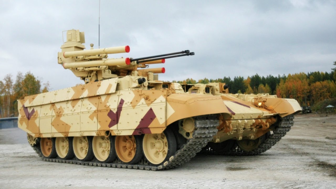 BMPT-72 “Terminator” διαλύει στόχους σε πεδίο βολής (βίντεο)