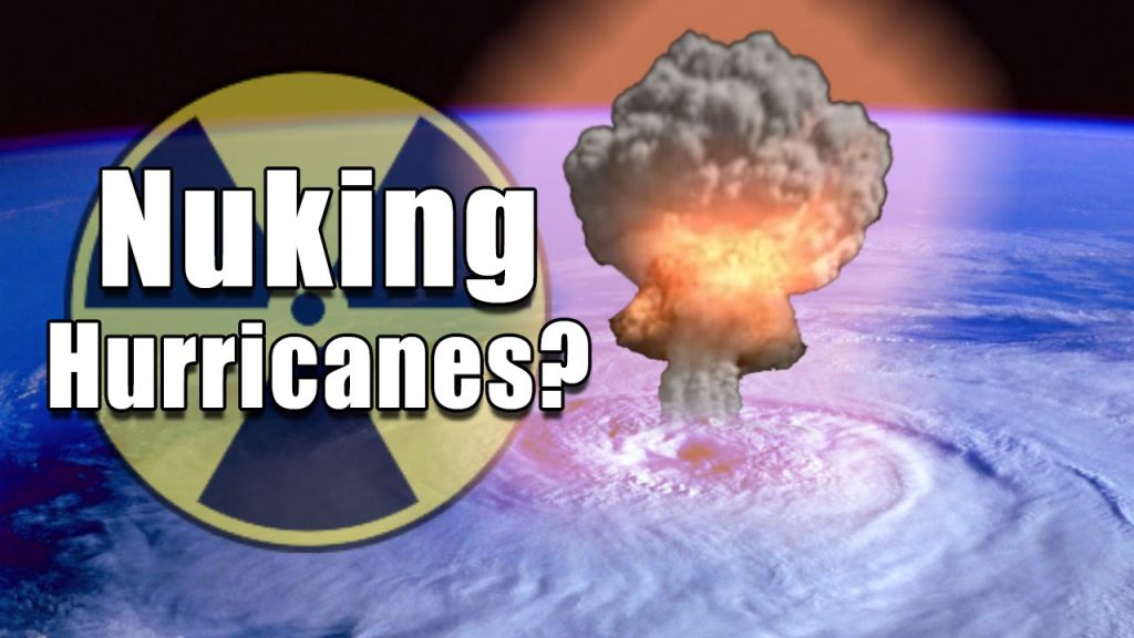 Τί θα συμβεί εάν ρίξουμε μια πυρηνική βόμβα στην «καρδιά» ενός κυκλώνα; (βίντεο)