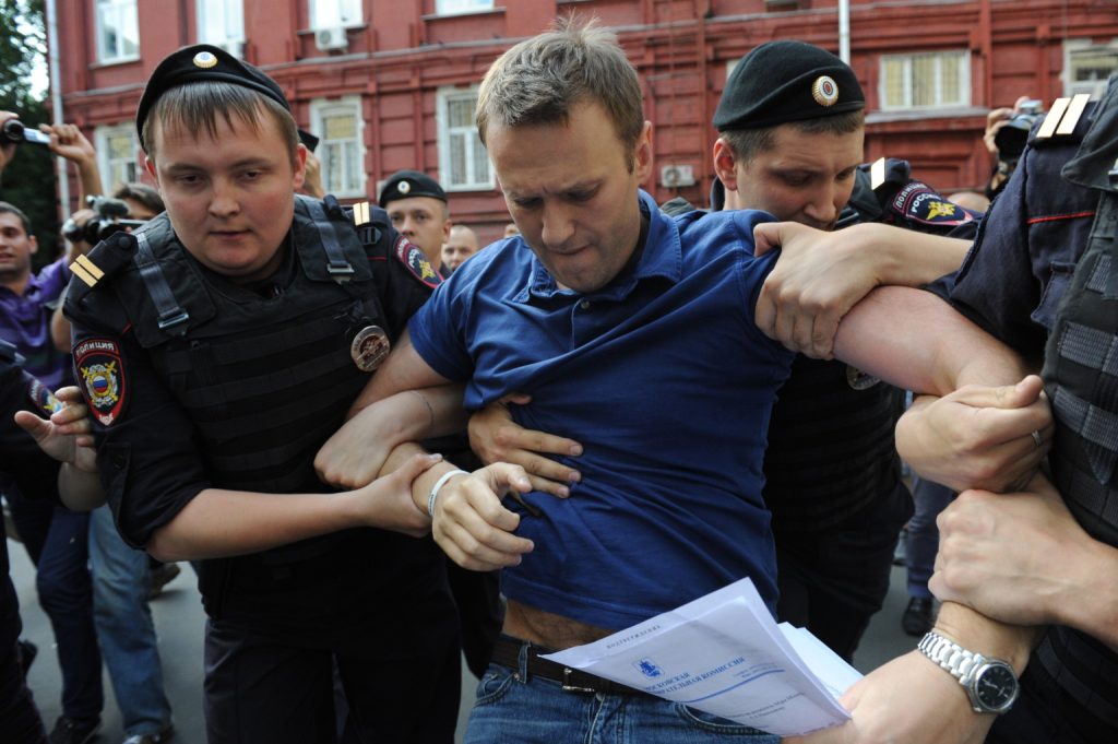 Ποινή φυλάκισης 20 ημερών στον ηγέτη της ρωσικής αντιπολίτευσης Αλ.Ναβάλνι 