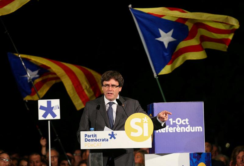 Αποφασισμένος ο Πρόεδρος της Καταλονίας: «Θα κηρύξουμε ανεξαρτησία»