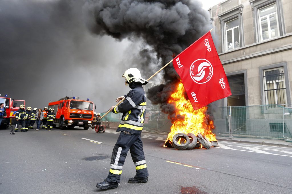 Σε απεργιακό «κλοιό» το Βέλγιο – Διαδηλώσεις του συνδικάτου CGSP