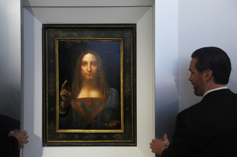 Ο τελευταίος πίνακας του Λεονάρντο ντα Βίντσι σε δημοπρασία – Αναμένεται να ξεπεράσει τα 100 εκατ.δολάρια (φωτό)