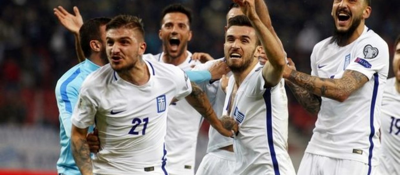 Ελλάδα-Γιβραλτάρ 4-0: Με το… ένα πόδι στα τελικά του Μουντιάλ στη Ρωσία (βίντεο)