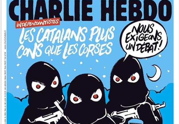 «Ξαναχτύπησε» το Charlie Hebdo: «Οι Καταλανοί είναι πιο μ…κες από τους Κορσικανούς»