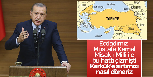 Νέα υπονοούμενα από Ερντογάν για τα σύνορα της Τουρκίας: «Τα σύνορα της καρδιάς μας εκτείνονται δυτικά και νότια»