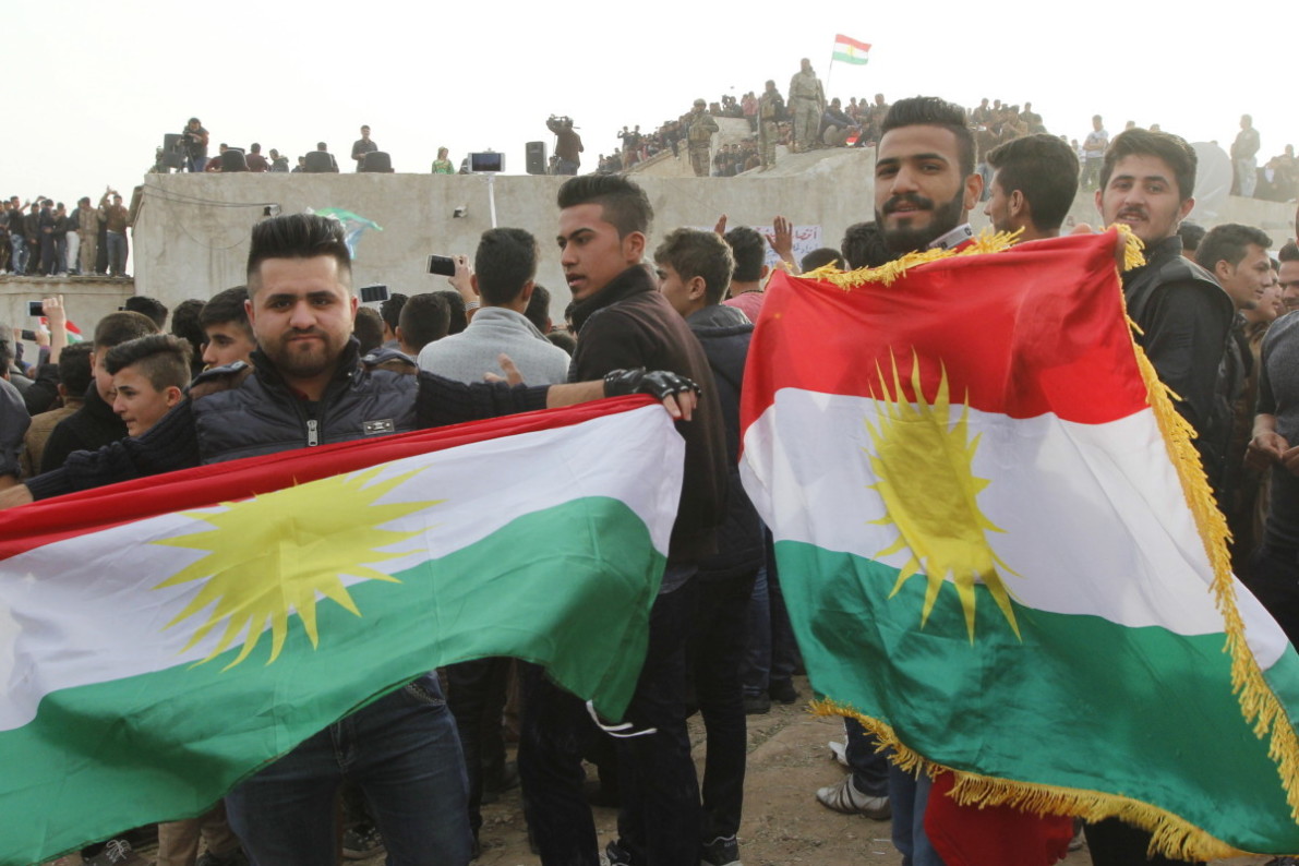 Κιρκούκ: Κούρδοι επιτίθενται κατά οχήματος της ιρακινής Αστυνομίας (βίντεο)